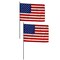 Flagzone Nylon U.S. Classroom Flag, 24in. x 36in., 2PK 1048344 - alternate 1